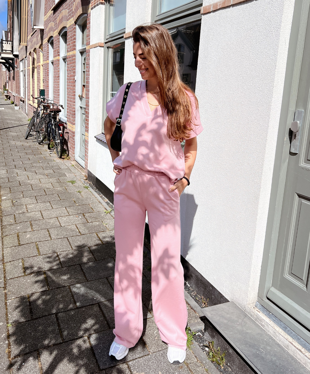 Isabel | Summer jogger pants | Tall | Pink