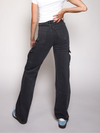 Macy Cargo Jeans | Grey | Stretch | Tall