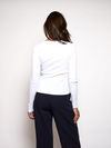 Nala top with buttons | Tall | Off-white