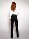 Lizza Mid Waist Jeans | Black | Stretch | Tall