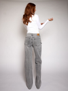 Lola Low Waist Jeans| Grey | Tall