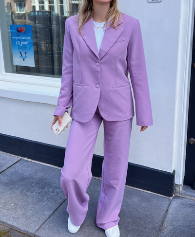 Nova | Wide leg trousers | Purple | Tall