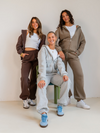 Khloe Zipper Hoodie | Brown | Tall