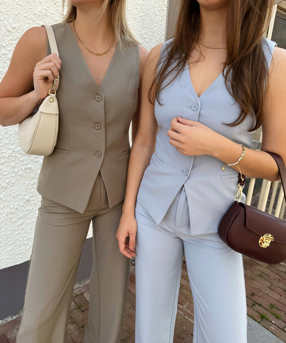 Nova gilet | Light blue | Tall
