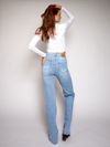 Jasmine | Straight Leg Jeans | Blue | Stretch | Tall