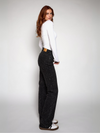 Diamond Wide Leg Jeans | Grey | Stretch | Tall