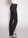 Grace Straight Leg Jeans | Dark grey | Stretch | Tall