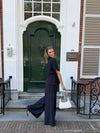 Steph | Wide leg pants | Navy | Tall