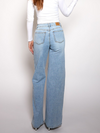 Fay Mid Waist Jeans with stripes | Blue | Stretch | Tall