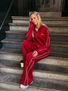 Zaar Track Pants | Bordeaux | Tall