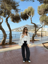 Lauren pants | Linen | Navy | Tall