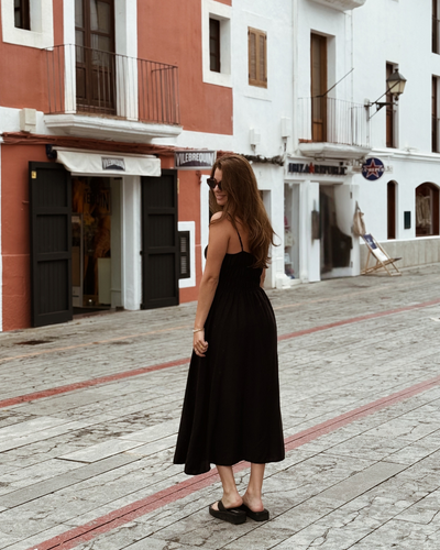 Iza Dress | Zwart | Tall