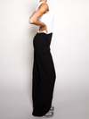 Nova | Wide leg trousers | Black | Tall