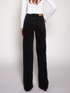 Sassy | Super Wide Leg Jeans | Stretch | Washed black | Tall