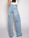 Sassy | Super Wide Leg Jeans | Stretch | Blue | Tall