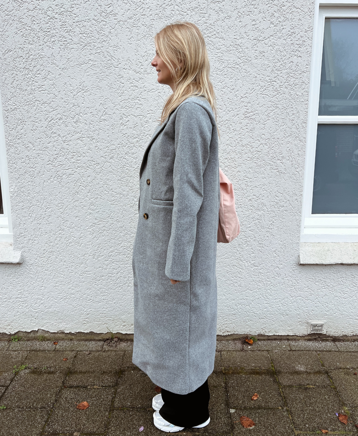 Hailey Coat | Oversized | Gray | Tall