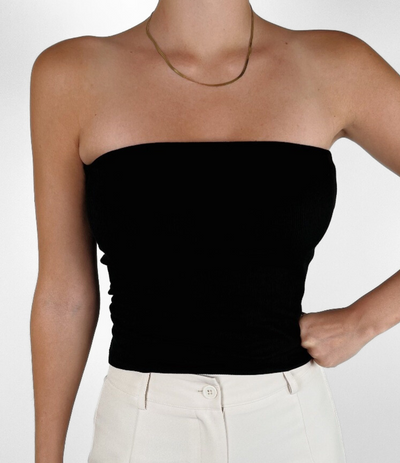 Basic Tube Top Sophia | Black