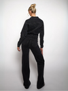 Zoë Denim Jumpsuit | Straight leg | Stretch | Dark grey | Tall