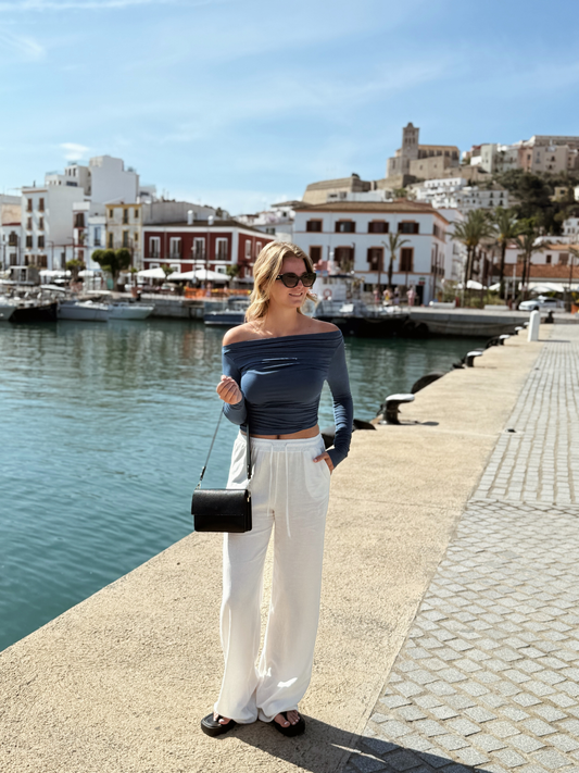 Lauren pants | Linen | White | Tall