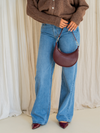 Tas Kyra | Half moon | Bordeaux