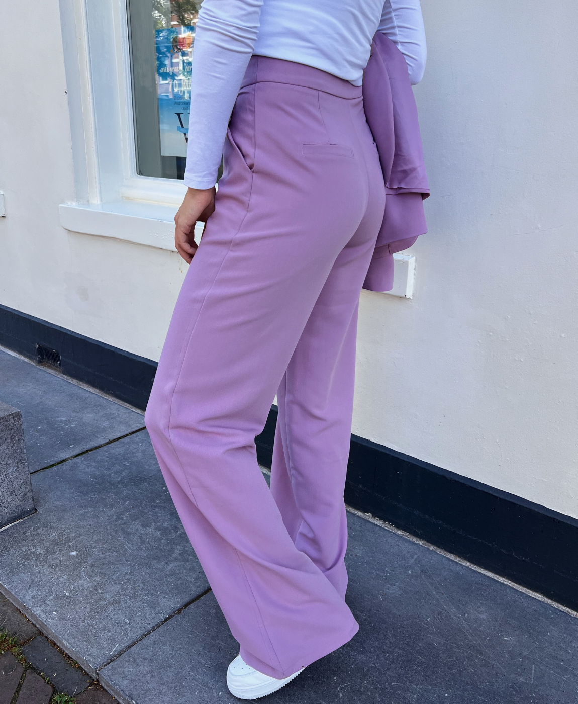 Nova | Wide leg trousers | Purple | Tall