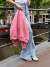 Sassy | Super Wide Leg Jeans | Stretch | Blue | Tall