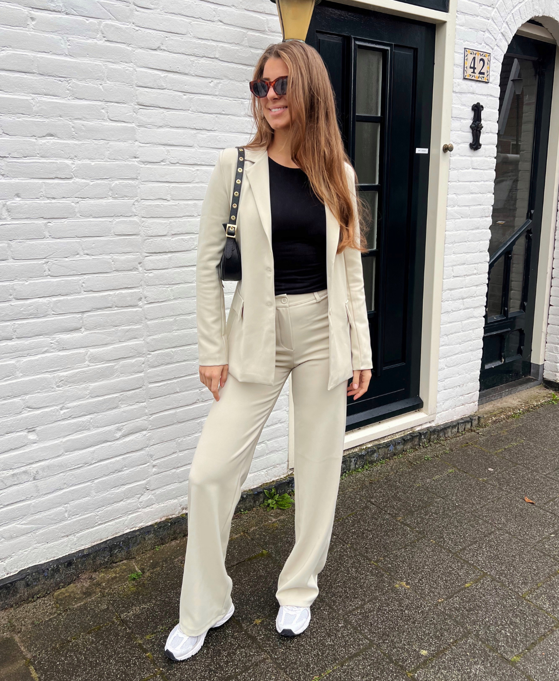 Jula wide leg trousers | Beige | Tall