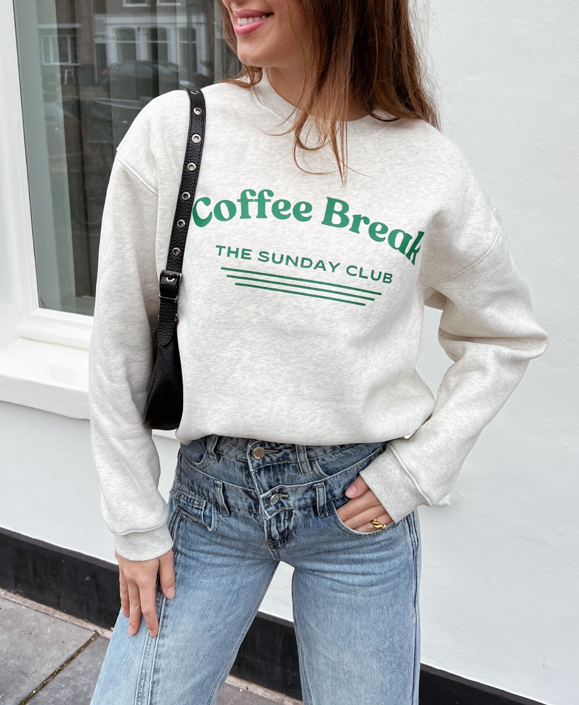 Coffee break sweater | Grey | Tall