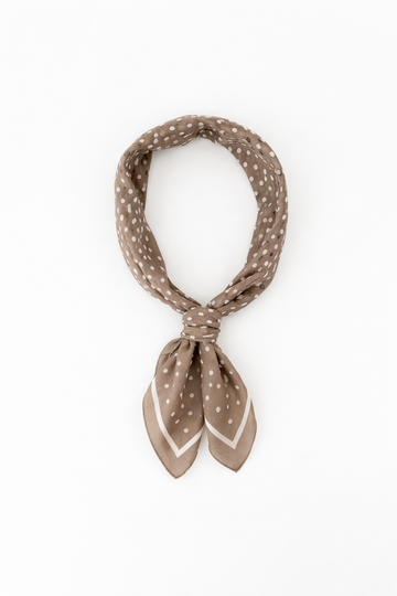 Bandana | Astrid | Polkadot | Taupe
