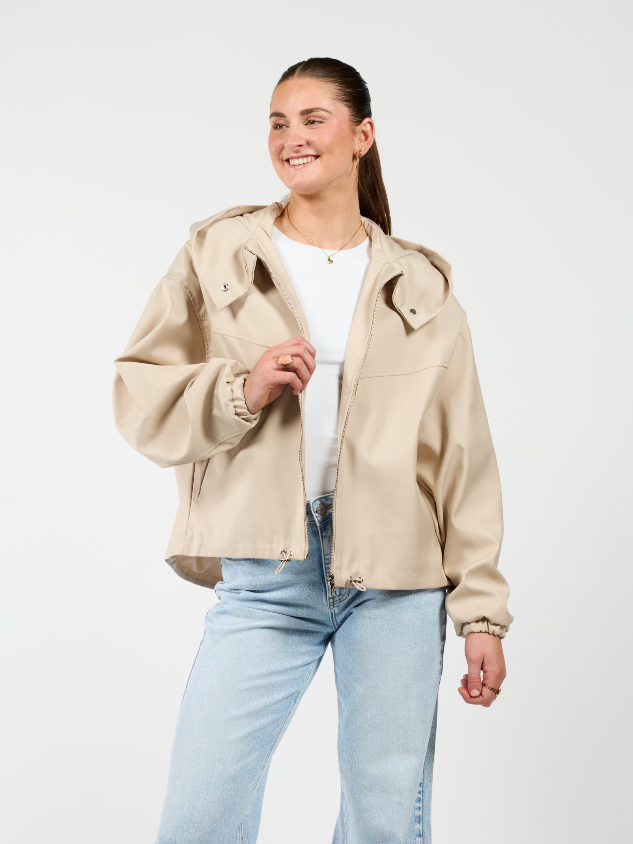 BIBIY. CREAM DENIM JACKET Bibiy. CREAM DENIM JACKET デニム 