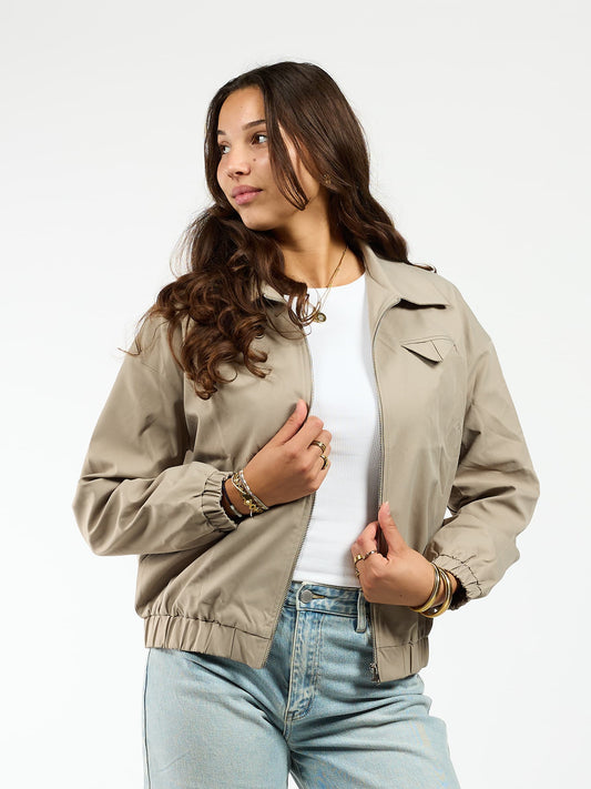 Bloom bomber jacket | Green | Tall