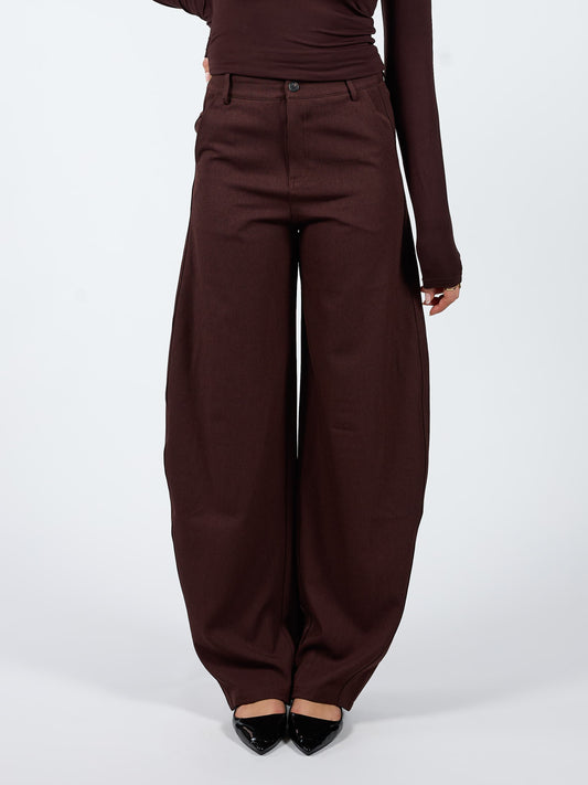 Bobby Balloon Pants | Dark Brown | Tall