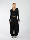 Bobby Balloon Pants | Black | Tall