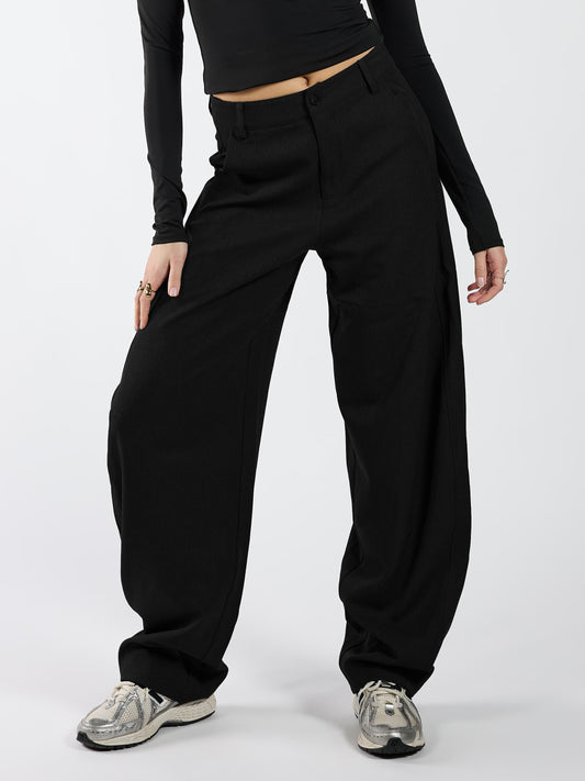Bobby Balloon Pants | Black | Tall
