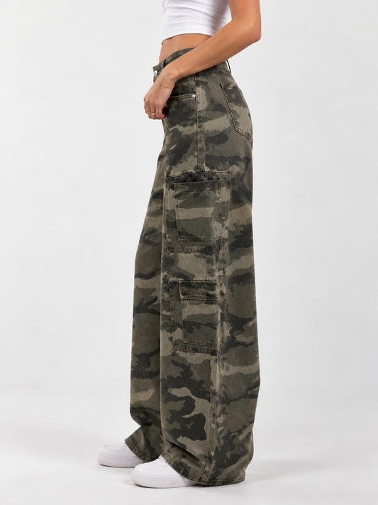 Charlie Camo Jeans | Cargo | Tall
