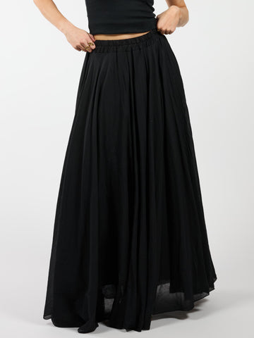 Celine Maxi Skirt | Black | Tall