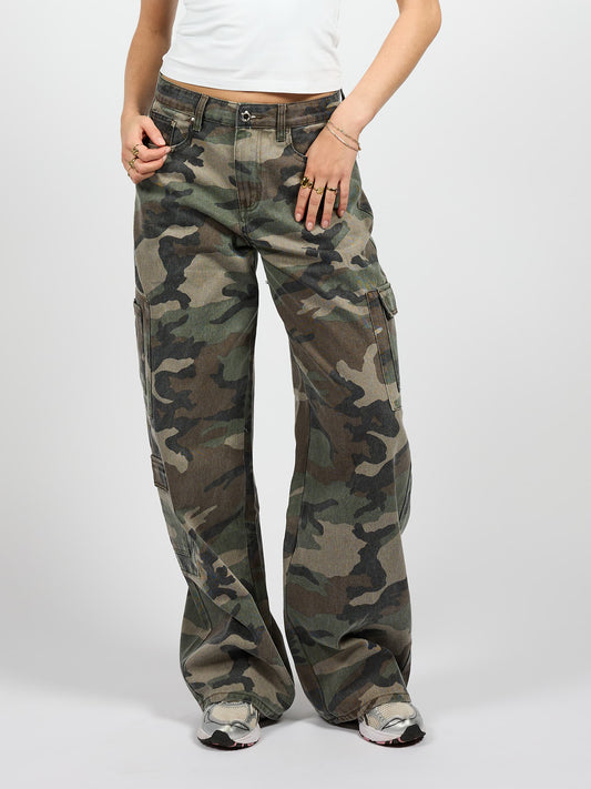 Charlie Camo Jeans | Cargo | Tall