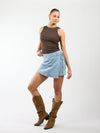 Nina | Denim Skort | Tall