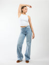 Basic Tank Top Noa | Off white | Tall