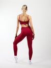 Sports leggings | Burgundy | Tall