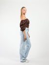 Aimy blouse | Brown | Tall