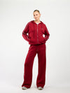 Zaar Track Pants | Bordeaux | Tall
