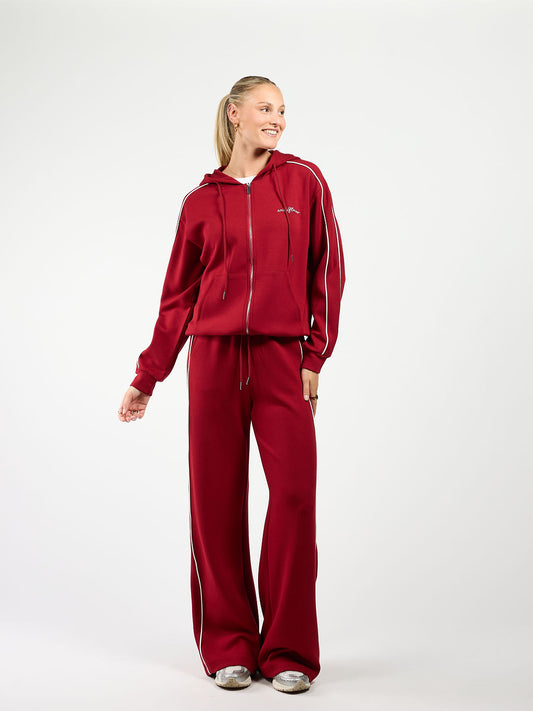 Zaar Track Jacket | Bordeaux | Tall