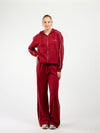 Zaar Track Jacket | Bordeaux | Tall
