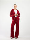 Zaar Track Jacket | Bordeaux | Tall