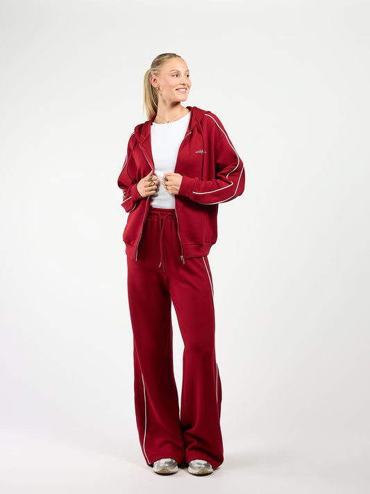 Zaar Track Pants | Bordeaux | Tall