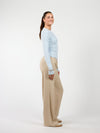 Cilia | Long sleeve button-up top | Light Blue | Tall