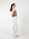 Lauren pants | Linen | White | Tall