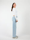 Josie | Mid-Waist Jeans | Light Blue | Stretch | Tall