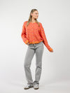 Vive Vest | Orange pink striped | Tall